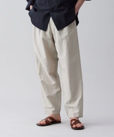 UNFILO MENS ライトリネン ワイドパンツ [23年春夏商品]