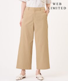 J.PRESS LADIES 【WEB限定カラーあり】タスランチノ セミワイド パンツ