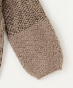 ANY ラムウールフェザーコンビプルオーバー