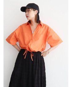 Green Parks ＫＢＦ　ショート丈ミリタリーシャツ