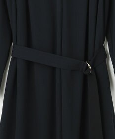 自由区 【洗える】アムンゼンジャージー Vネックワンピース