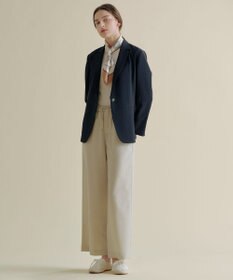 J.PRESS LADIES 【着こなしのポイントに】Traditional print  スクエア スカーフ