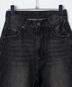 WEGO 【新色追加/美脚/XS～Lサイズ展開】ストレートデニムパンツ