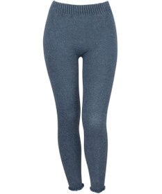 Wing あったかオーバーパンツ マシュマロ糸を使用 ここちよいフィット感 軽いはきごこち 足首丈 秋 冬 ER0795 ウイング／ワコール