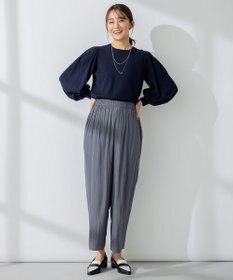 組曲 【アンサンブル対応】ハイゲージ 袖ギャザーニット