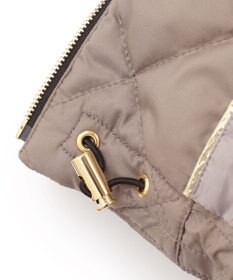 BEIGE， 【WEB限定】EIGER / キルトパーカー