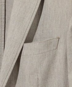 JOSEPH ABBOUD 【清涼/ストレッチ】ストレッチリネンシャンブレー ジャケット