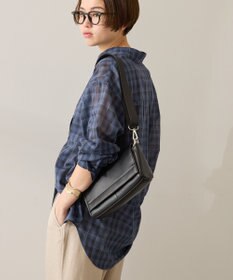 AMERICAN HOLIC シアーチェック柄オーバーシャツ