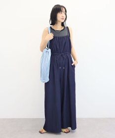 Green Parks プリーツドロストトートバッグ