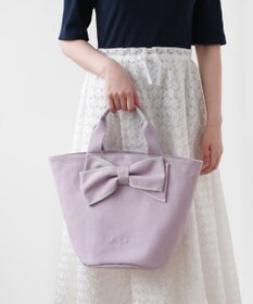 TOCCA RIBBON KNOT CANVASTOTE キャンバストート