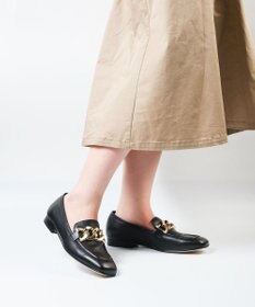 BONTRE 【LucaGrossi/ルカグロッシ】スクエアチェーンローファー/ H092M-US