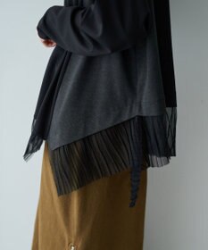 YECCA VECCA 裾アシメデザインプルオーバー②