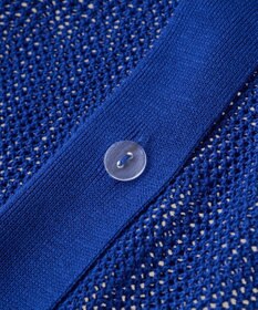 earth music&ecology メッシュルーズカーディガン