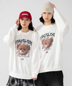 WEGO 【2025年秋冬新作/SMLXLサイズ展開/ユニセックス着用ITEM】アソートグラフィックプルオーバー