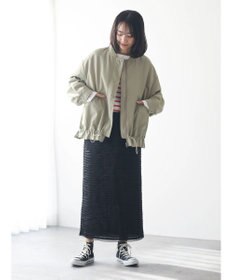 Green Parks 撥水加工　裾ドロストブルゾン