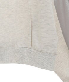 Green Parks 箔プリントドッキング裏毛プルオーバー