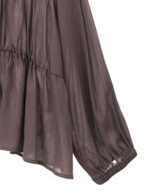 YECCA VECCA リボンデザインシアーブラウス