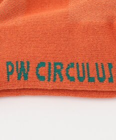 PW CIRCULUS 【WOMEN】【土踏まずをサポート】ロゴ ショートソックス
