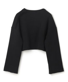 BEIGE， 【BEIGE,ecru/WEB限定・洗える】LOOP BACK / コットンスウェットクロップドトップス