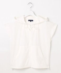 23区GOLF 【WOMEN】シアーストレッチ ショート丈フードベスト