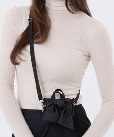 LeSportsac BOW MICRO BAG/ブラックボウズ