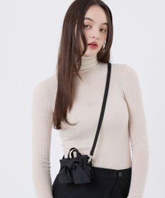 LeSportsac BOW MICRO BAG/ブラックボウズ