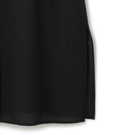 23区 ポリエステルウール シャツワンピース