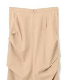 BEIGE， 【接触冷感/UVカット/洗える】YANN / サイドタックIラインロングスカート