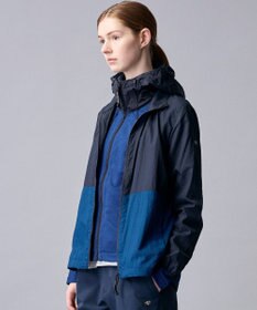 JOSEPH ABBOUD MOUNTAIN 【異素材コンビネーション】グリットワッフルアクティブパーカー