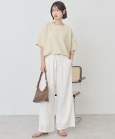 AMERICAN HOLIC 【先行予約】【WEB限定】バックフリル半袖プルオーバー