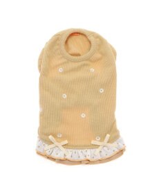 PET PARADISE ペットパラダイス  ペティヒート プレミアム Tシャツ 《花刺繍柄》 中型犬 大型犬