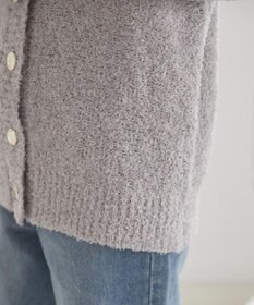 WEGO 【ANGIE VINTAGE】リボンヤーンVネックニットカーディガン