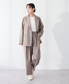 CRAFT STANDARD BOUTIQUE ＜セレモニー＞着脱可能/2WAYフリルカラーブラウス