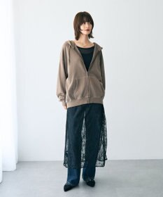 YECCA VECCA 【STAR＆STRIPE】ZIPフーディ