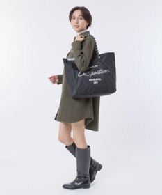 LeSportsac LARGE 2 WAY TOTE/2ウェイブラック/グレーカモ