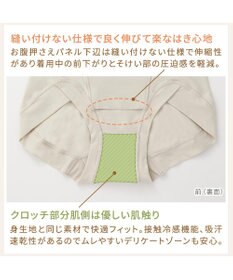 BRADELIS New York 【BRADELIS NewYork peace】綿混楽々dailyソフトショーツ23 接触冷感 吸汗速乾 サラッと快適な補正ショーツ