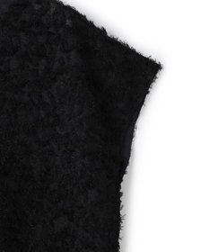 ICB L シアーカットジャガード Vネックトップス