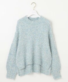 ANY SIS 【洗える】リボンヤーンミックス ニット