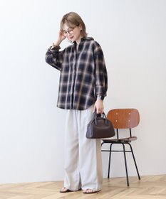 AMERICAN HOLIC イージーケアチェックシャツ【360°着こなしシャツ】