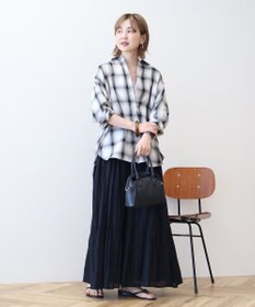 AMERICAN HOLIC イージーケアチェックシャツ【360°着こなしシャツ】