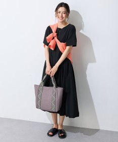 ANY L バルーンシルエットワンピース