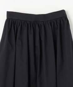 NAVE 【Nave・otona MUSE別注/接触冷感/UVケア/洗える】バックサテンフレアスカート