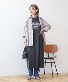 AMERICAN HOLIC イージーケアチェックシャツ【360°着こなしシャツ】