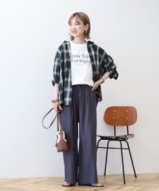 AMERICAN HOLIC イージーケアチェックシャツ【360°着こなしシャツ】