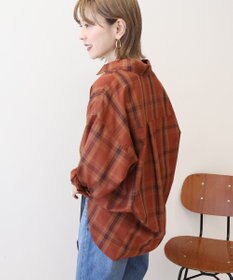 AMERICAN HOLIC イージーケアチェックシャツ【360°着こなしシャツ】