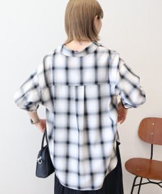 AMERICAN HOLIC イージーケアチェックシャツ【360°着こなしシャツ】