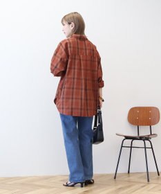 AMERICAN HOLIC イージーケアチェックシャツ【360°着こなしシャツ】