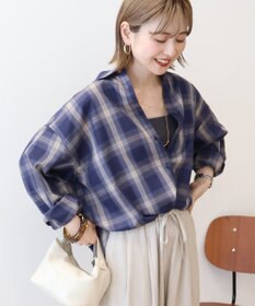 AMERICAN HOLIC イージーケアチェックシャツ【360°着こなしシャツ】