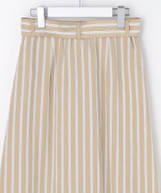 自由区 【SHIHOさん着用】ビスコースナイロンドビーストライプ スカート