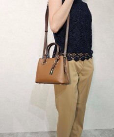 style code 【MERCURYDUO/マーキュリーデュオ】メタルアイレット　ミニショルダーバッグ、ハンドバッグ